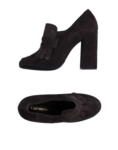 Shop Carmens Loafers In Steel Grey
