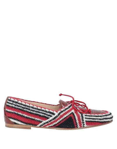 Shop Gabriela Hearst Loafers In Brick Red