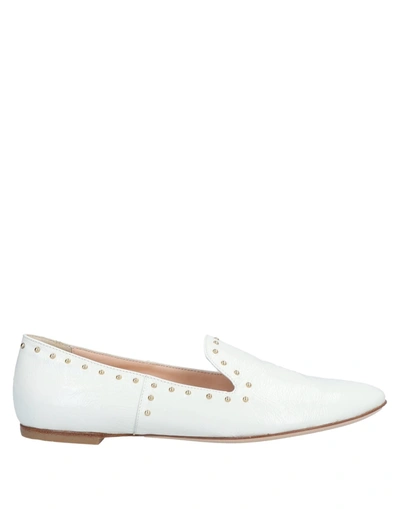 Shop Agl Attilio Giusti Leombruni Loafers In White