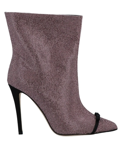 Shop Marco De Vincenzo Ankle Boots In Pink