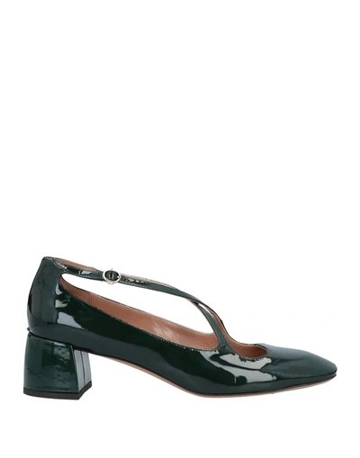 Shop A.bocca A. Bocca Pump Two For Love In Vernice Woman Pumps Dark Green Size 8 Soft Leather