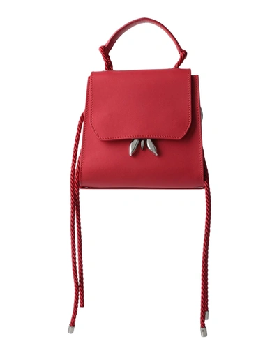 Shop Patrizia Pepe Handbags In Brick Red