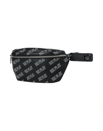 Shop Ice Play Bum Bags In Black