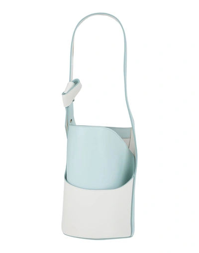 Shop Giaquinto Handbags In Sky Blue