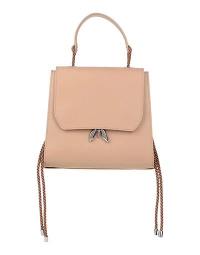 Shop Patrizia Pepe Handbags In Blush