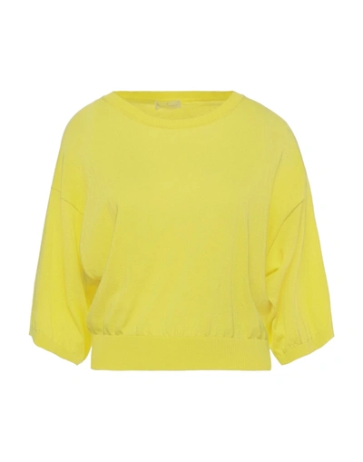 Shop Bruno Manetti Sweaters In Yellow