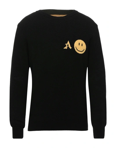 Shop A. Four Labs Sweaters In Black