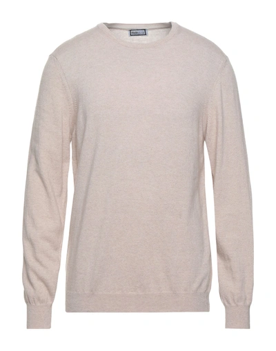 Shop Dress Up Man Sweater Beige Size 44 Wool, Viscose, Cashmere