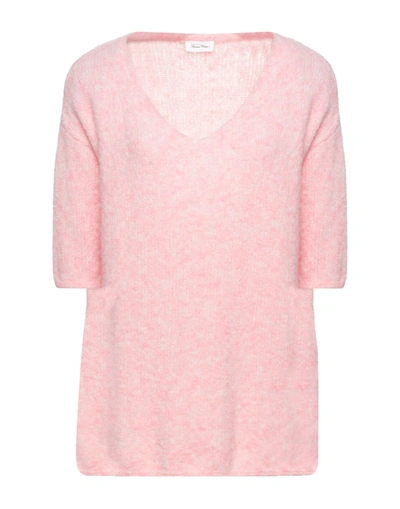 Shop American Vintage Woman Sweater Pink Size Onesize Merino Wool, Polyamide, Elastane