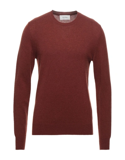 Shop American Vintage Sweaters In Brick Red