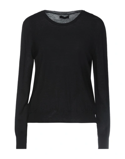 Shop Archivio B Woman Sweater Black Size M Merino Wool