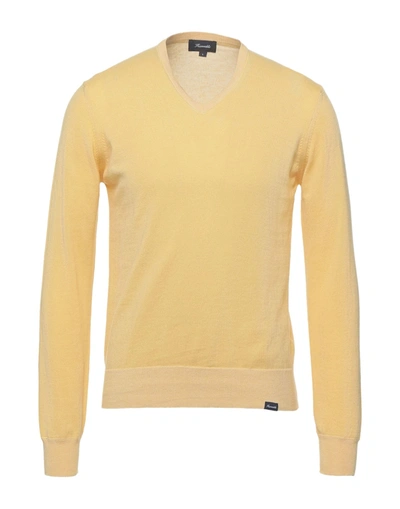 Shop Façonnable Sweaters In Yellow