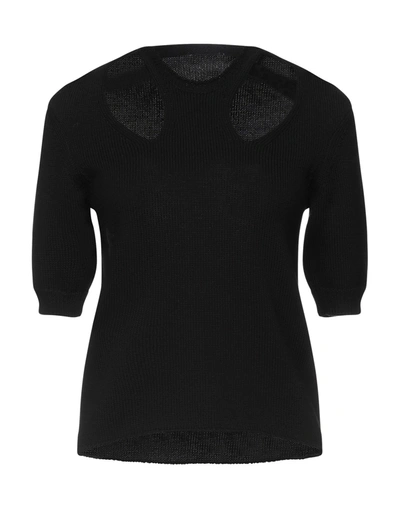 Shop Chloé Woman Sweater Black Size L Cotton, Linen, Polyamide