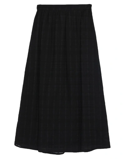 Shop Alpha Studio Woman Maxi Skirt Black Size 14 Cotton