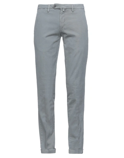 Shop Michael Coal Man Pants Lead Size 30 Cotton, Elastane In Grey