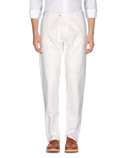 Shop Officina 36 Pants In Ivory