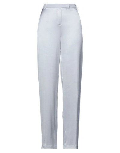 Patrizia Pepe Woman Pants Light Grey Size 6 Viscose, Elastane In Blue