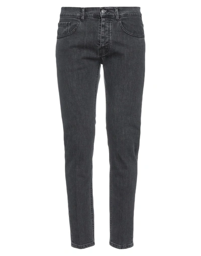 Shop Addiction Italian Couture Jeans In Steel Grey