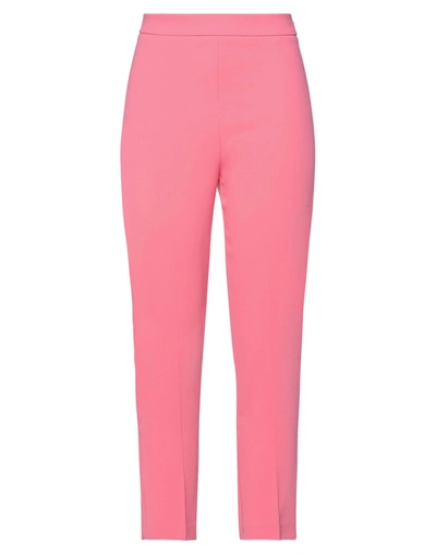 Shop Pinko Woman Pants Pink Size 10 Polyester, Elastane