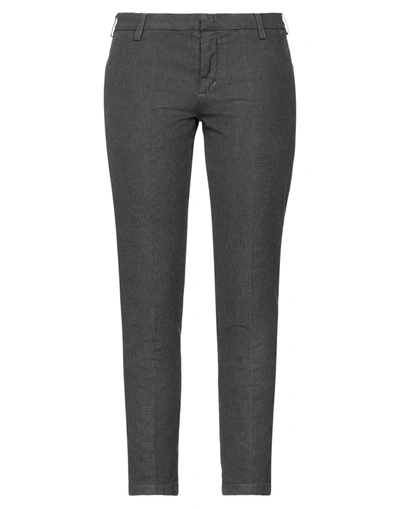 Shop Entre Amis Woman Pants Grey Size 31 Cotton, Elastane