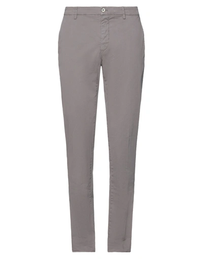 Shop Mason's Man Pants Grey Size 30 Cotton, Elastane