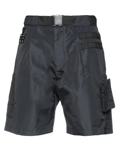 Shop Mcq By Alexander Mcqueen Shorts & Bermuda Shorts In Black