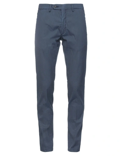 Shop Michael Coal Man Pants Midnight Blue Size 35 Cotton, Polyester