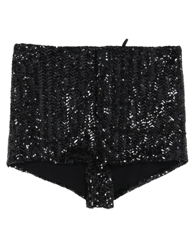 Shop Isabel Marant Woman Shorts & Bermuda Shorts Black Size 8 Polyester