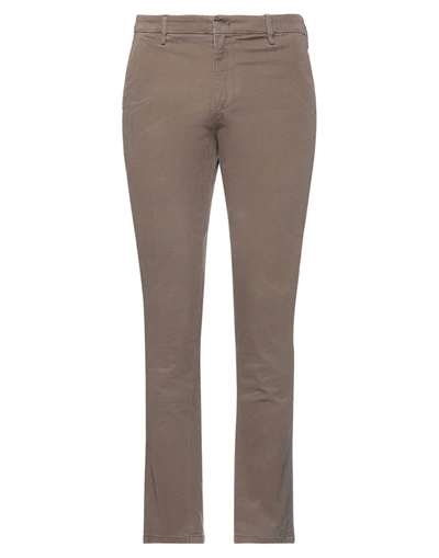 Shop Dondup Pants In Light Brown