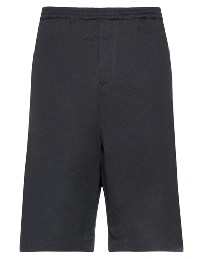 Shop Ambush Man Cropped Pants Black Size 34 Cotton, Elastane