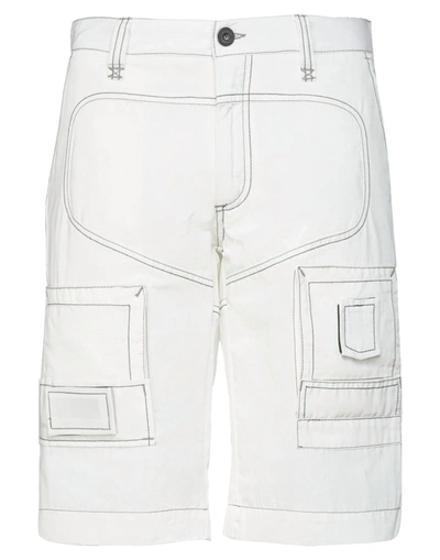 Shop Aeronautica Militare Shorts & Bermuda Shorts In White