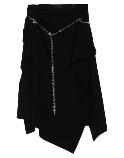 Shop Givenchy Woman Midi Skirt Black Size 4 Viscose, Acetate