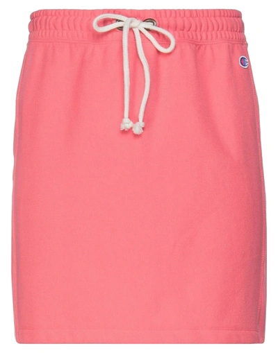 Shop Champion Mini Skirts In Coral