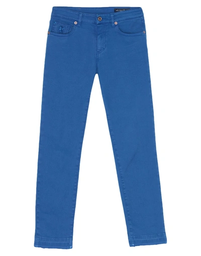 Shop Avantgar Denim By European Culture Woman Pants Bright Blue Size 30 Cotton, Polyester, Elastane