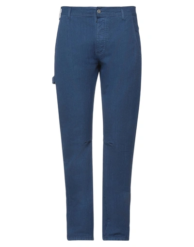 Shop Novemb3r Man Jeans Blue Size 29 Cotton