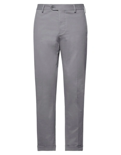Shop Jeanseng Man Pants Grey Size 36 Cotton, Elastane