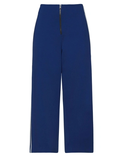 Shop Pianurastudio Woman Pants Bright Blue Size 6 Viscose, Polyamide, Rubber