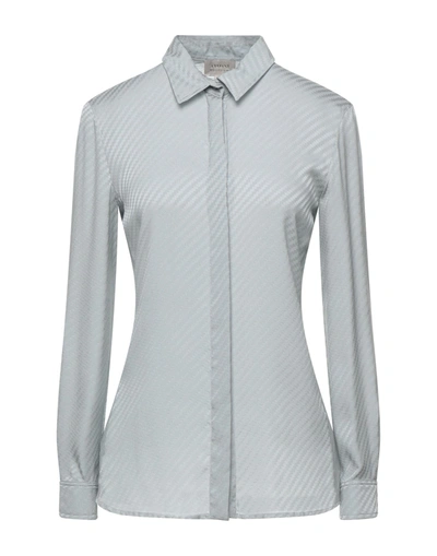Shop Armani Collezioni Shirts In Grey