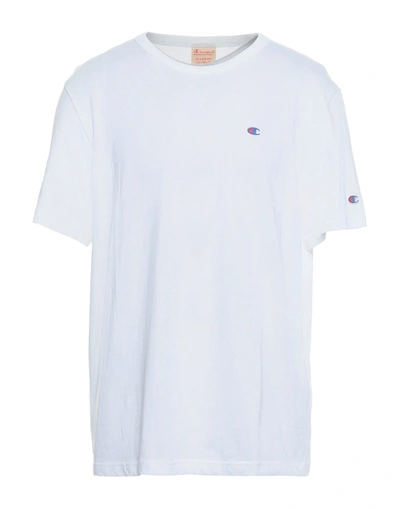 Shop Champion Man T-shirt White Size S Cotton