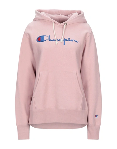 Shop Champion Sweatshirts In Light Pink