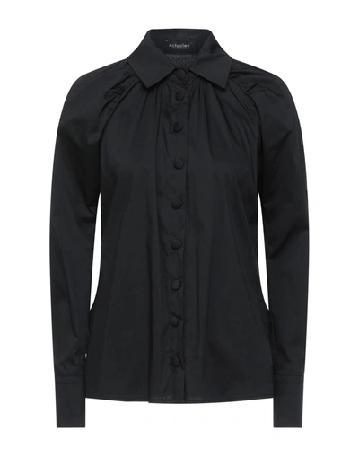 Shop Actualee Shirts In Black