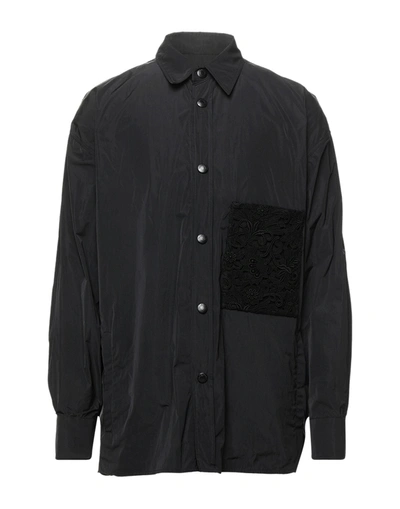 Shop Valentino Shirts In Black