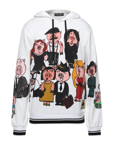 Shop Dolce & Gabbana Sweatshirts In White