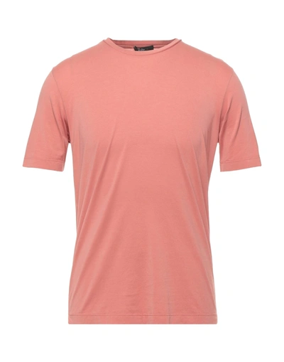 Suite 191 T-shirts In Salmon Pink