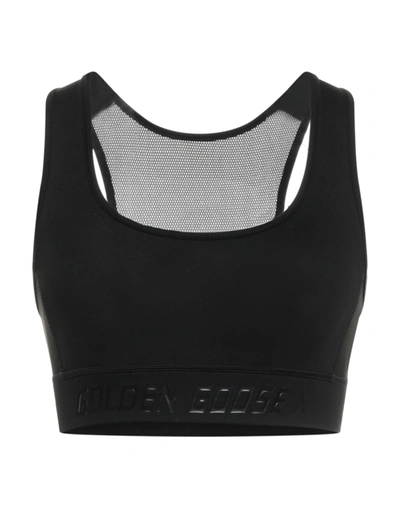 Shop Golden Goose Woman Top Black Size L Polyamide, Elastane