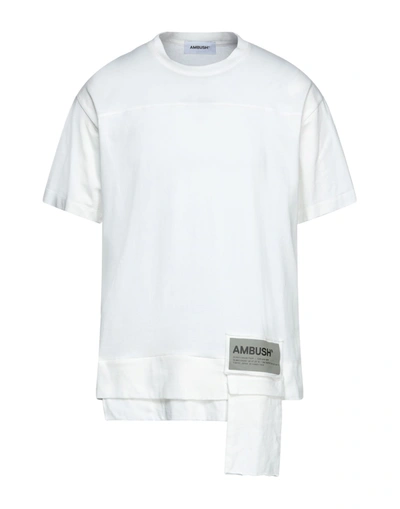 Shop Ambush Man T-shirt White Size S Cotton