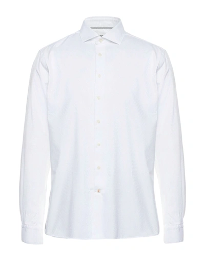 Shop Seventy Sergio Tegon Shirts In White