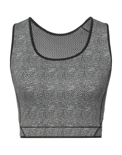 Shop Sàpopa Woman Top Grey Size L Polyamide, Elastane