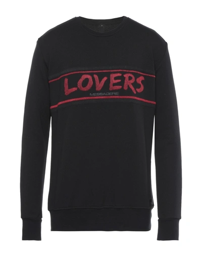 Shop Messagerie Sweatshirts In Black