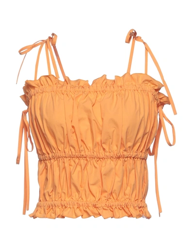 Msgm Tops In Orange